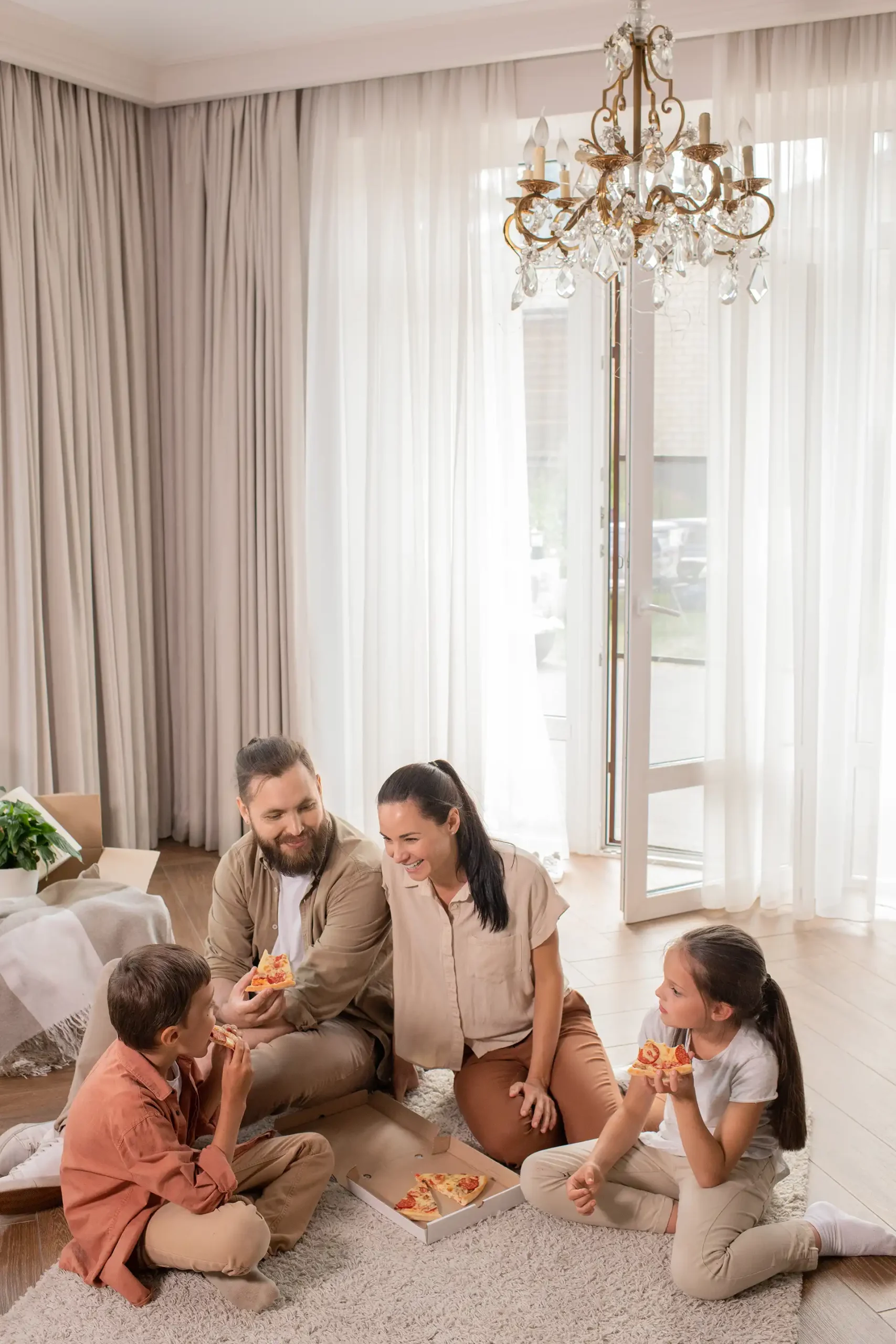 clean family home