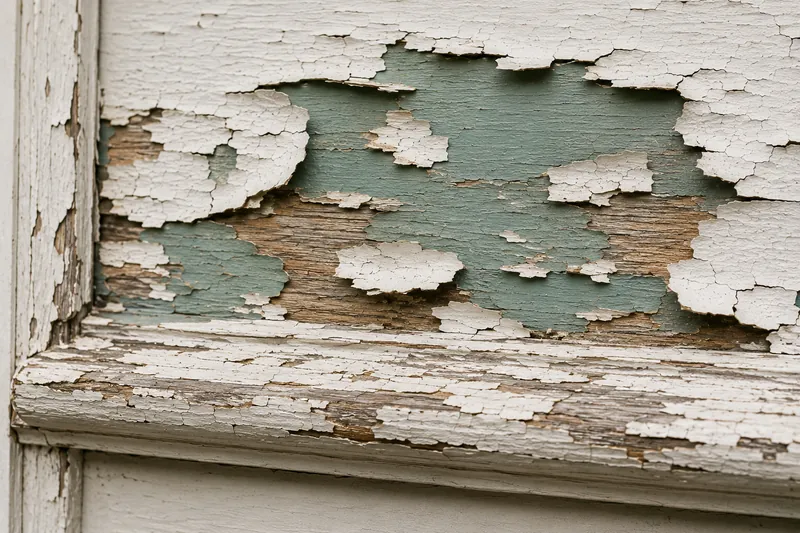 peeling and flaking lead paint